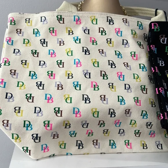 Dooney & Bourke It Medium Recycled Tote - New - Vintage - Picture 4 of 15